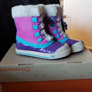Girl's Waterproof snow boots